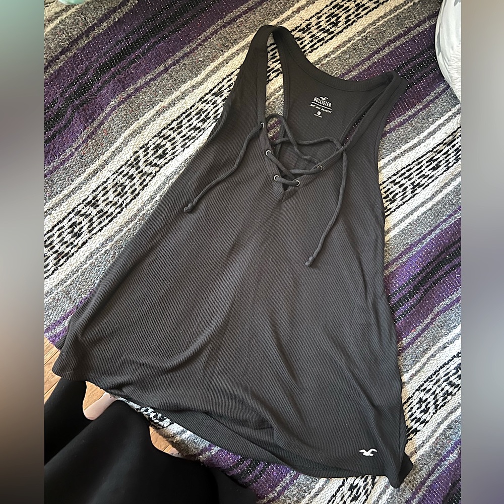 Hollister Lace up Tank Top
